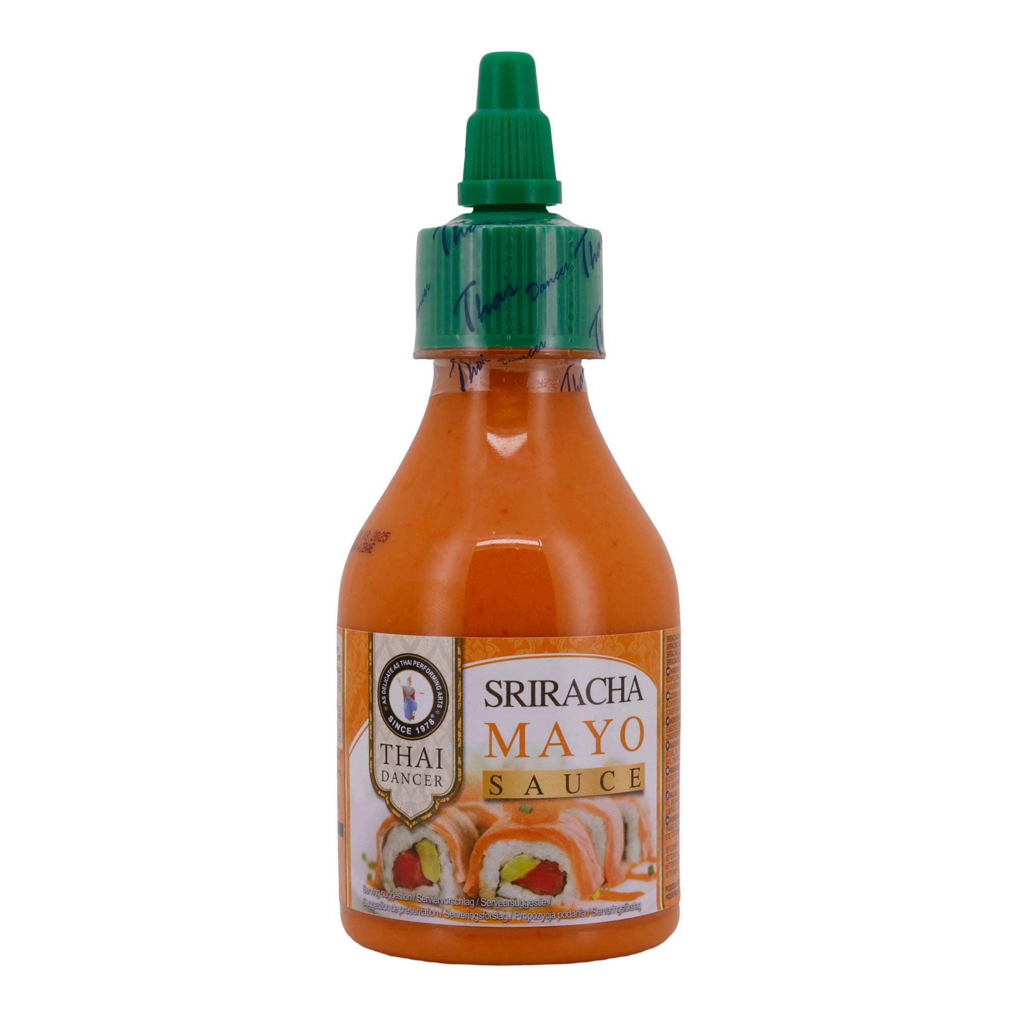 Sauce Thai Dancer Sriracha Mayo | cremig und würzig | mit Sriracha-Geschmack | 200 ml THAI DANCER